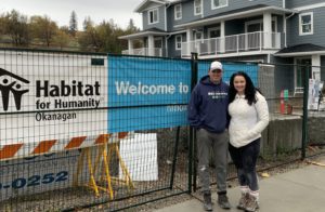 Volunteer for Habitat for Humanity - sign